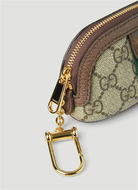 coin purse keychain gucci|gucci bag keychain.